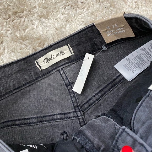 🆕 Madewell Curvy High Rise Skinny Jeans - Picture 7 of 12
